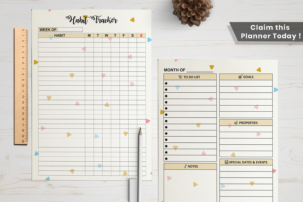 Exercise & Workout Planner, a Templates & Theme by Wow Designs (Photo 5 of 10)