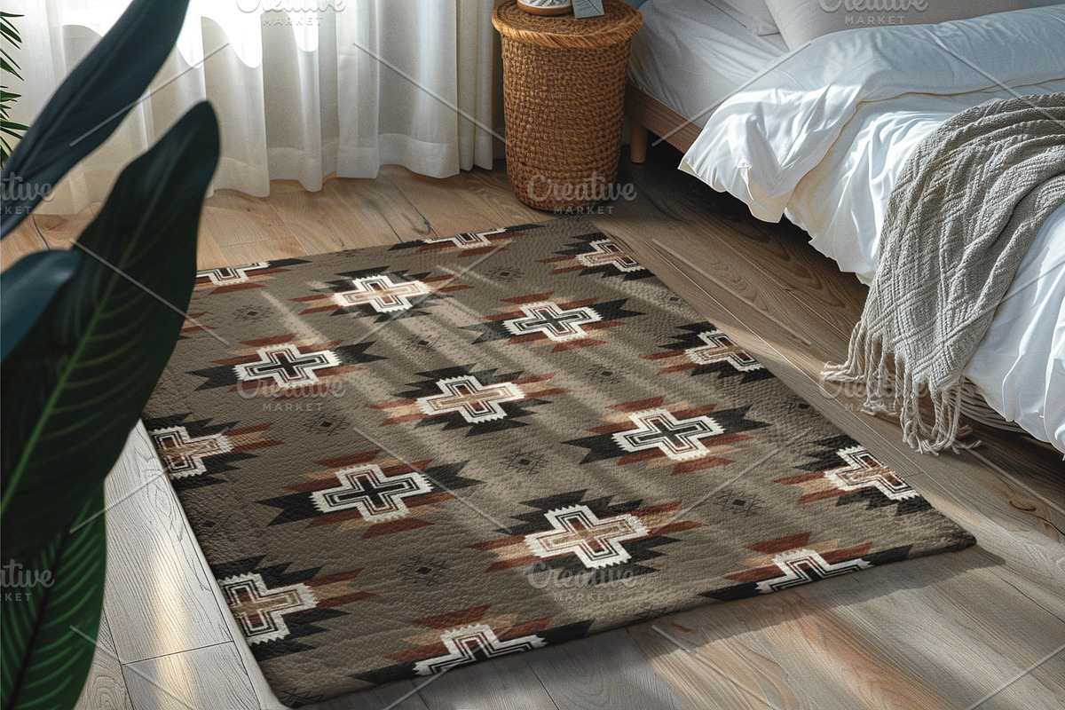 Rustic Western Aztec Tribal Pattern, a Pattern Graphic by PPEthnicDecorPattern (Photo 4 of 10)