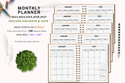 Ultimate Planner Bundle Pack 2024-27, a Stationery Template by ROJI CREATOR (Thumbnail 4 of 10)