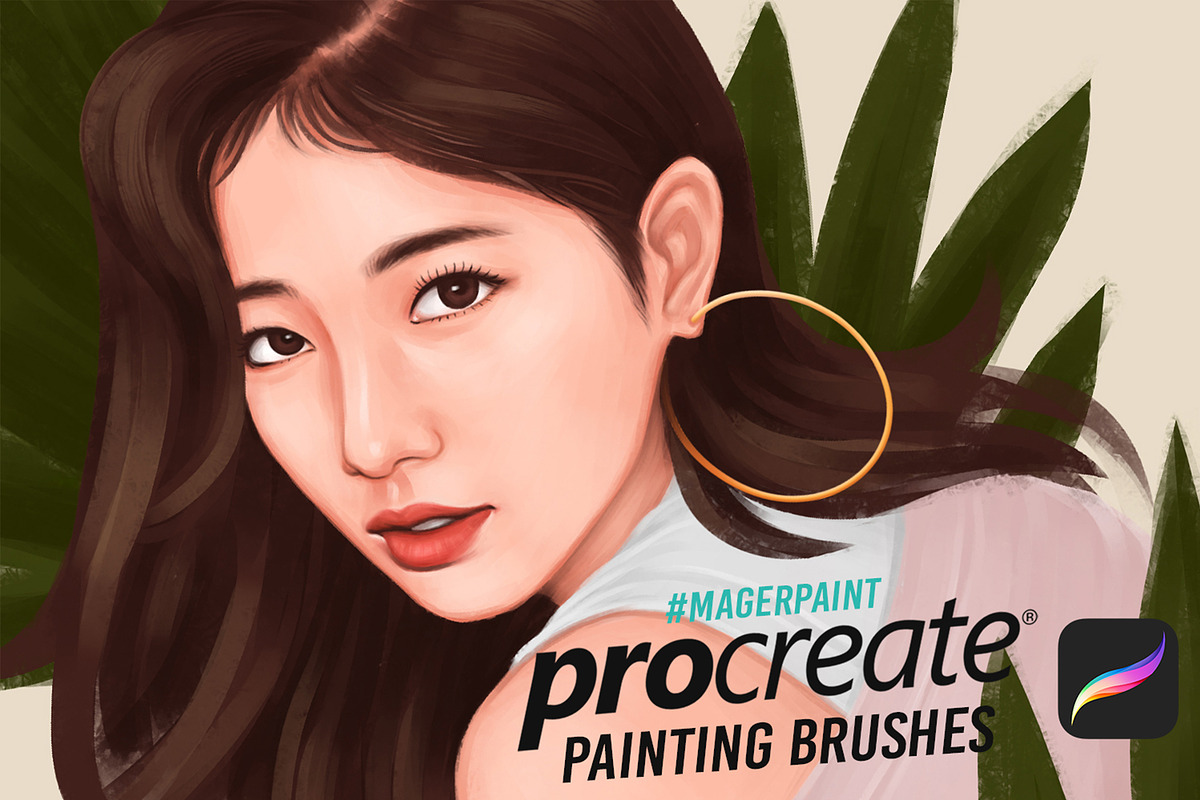 MAGERPAINT - Procreate Brushes, a Brush Add-On by Nurmiftah (Photo 5 of 6)