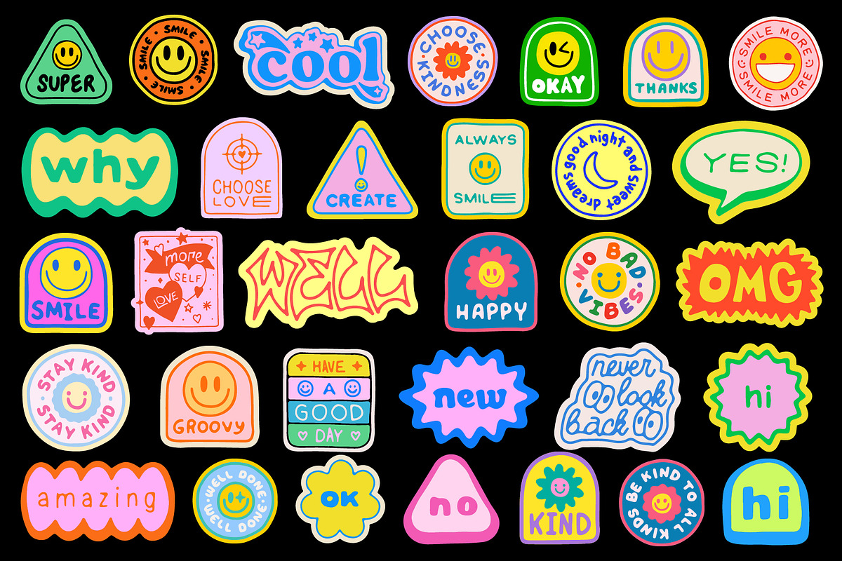 HAND DRAWN STICKERS VOL.2, an Object Graphic by craftlove (Photo 3 of 10)