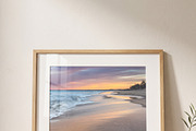 Wooden Poster Frame Mockup Bundle, a Household Mockup by Pixel Foundry (Thumbnail 7 of 9)
