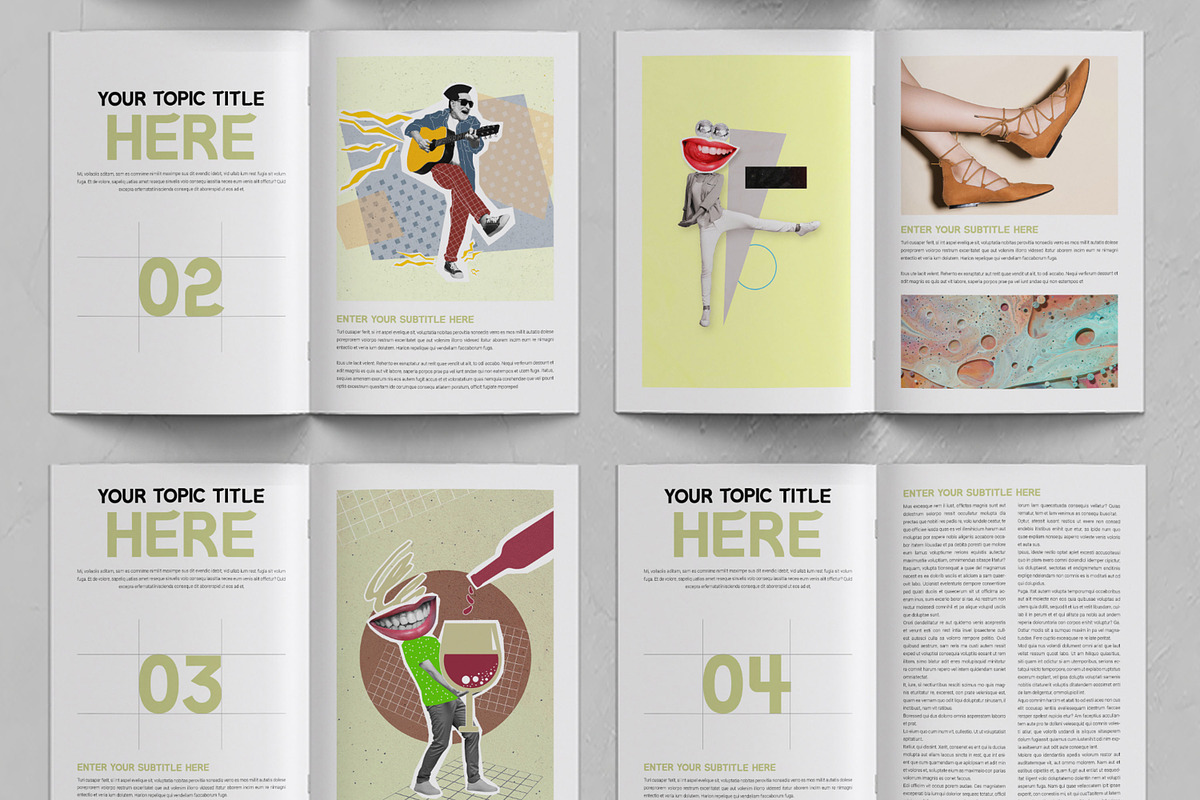 Book Title Here Design Template, a Magazine Template by ContestDesign (Photo 3 of 4)