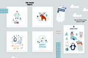 Nordic. Graphic collection, a Pattern Graphic by solmariart (Thumbnail 7 of 11)