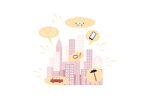 Environmental Pollution and Its, an Illustration by TopVectors