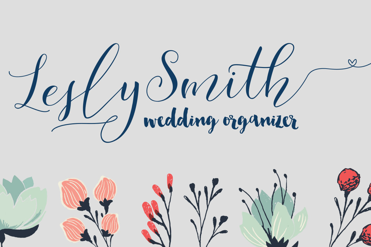 lesly font preview 5