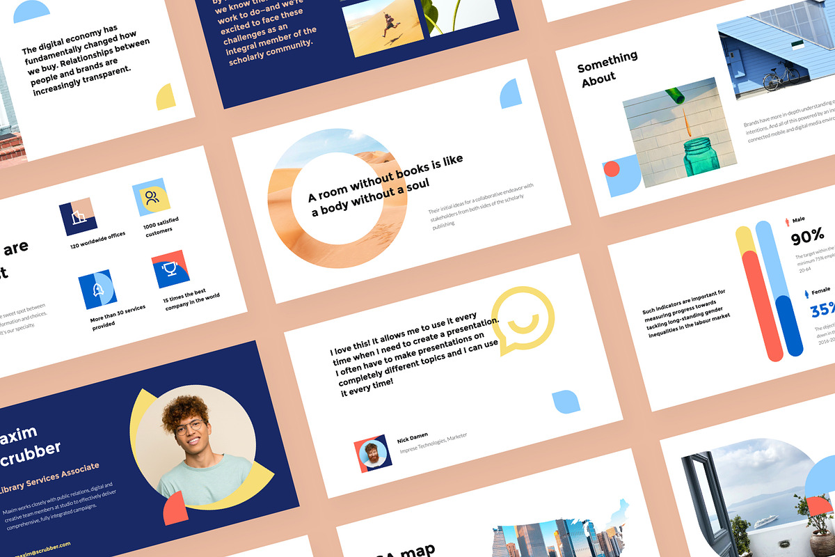 Entire Shop - 58 Presentations, a Presentation Template by Vladislav Muslakov (Photo 8 of 41)