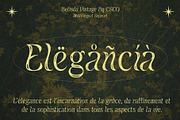 Belisda Vintage, a Sans Serif Font by Craft Supply Co. (Thumbnail 2 of 8)