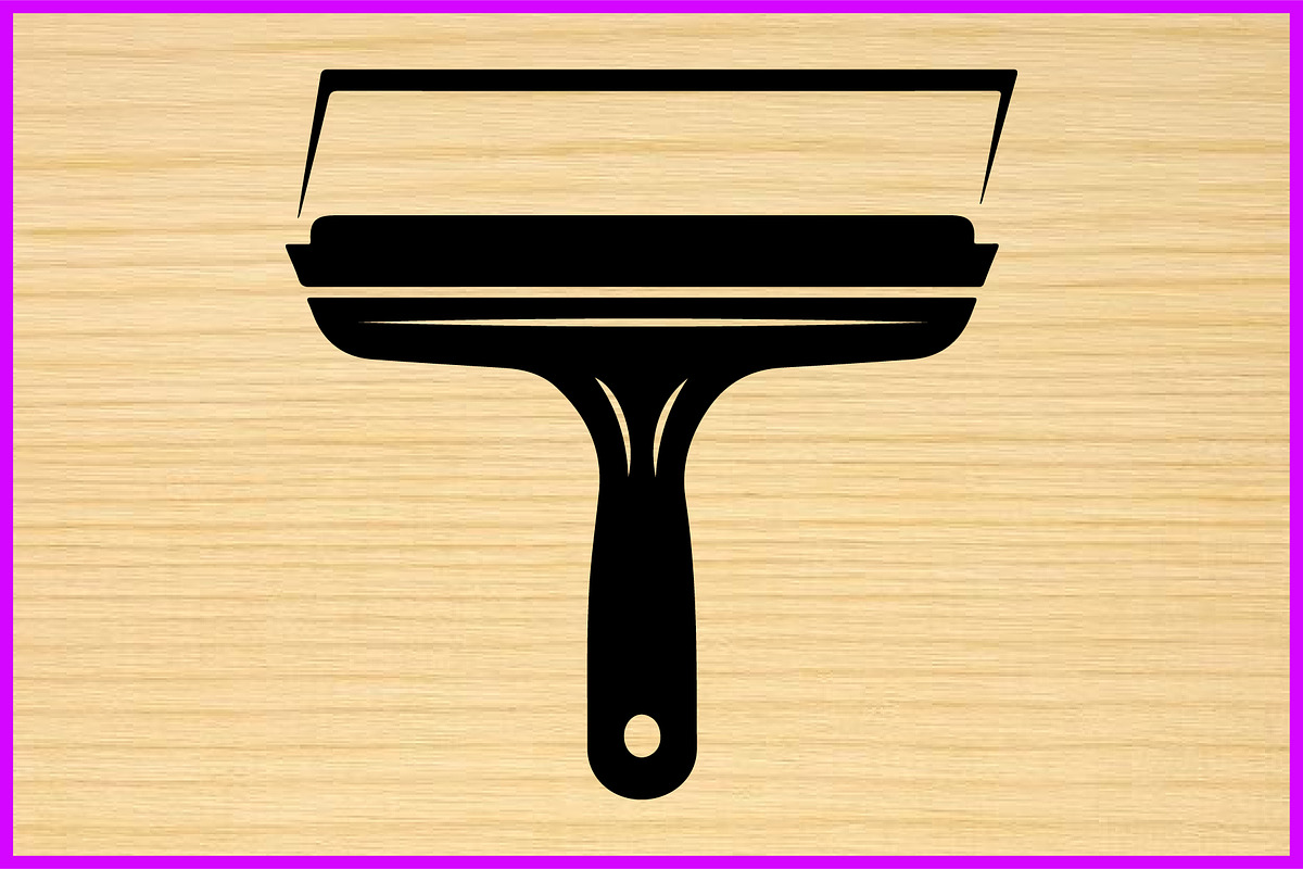 50 Squeegee Silhouette Clipart Set, an Illustration by Designer_Momina (Photo 4 of 4)