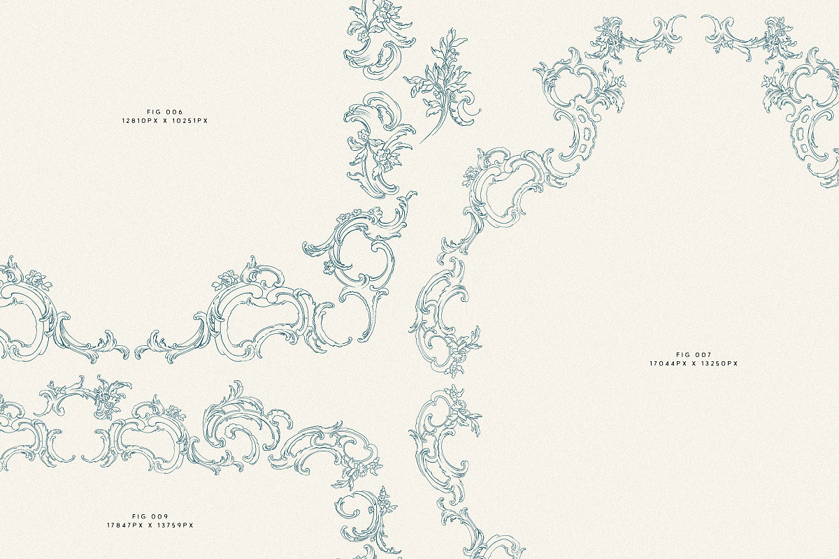 Vintage Baroque Borders PNG and SVG, a Graphic by Century Library (Photo 9 of 9)