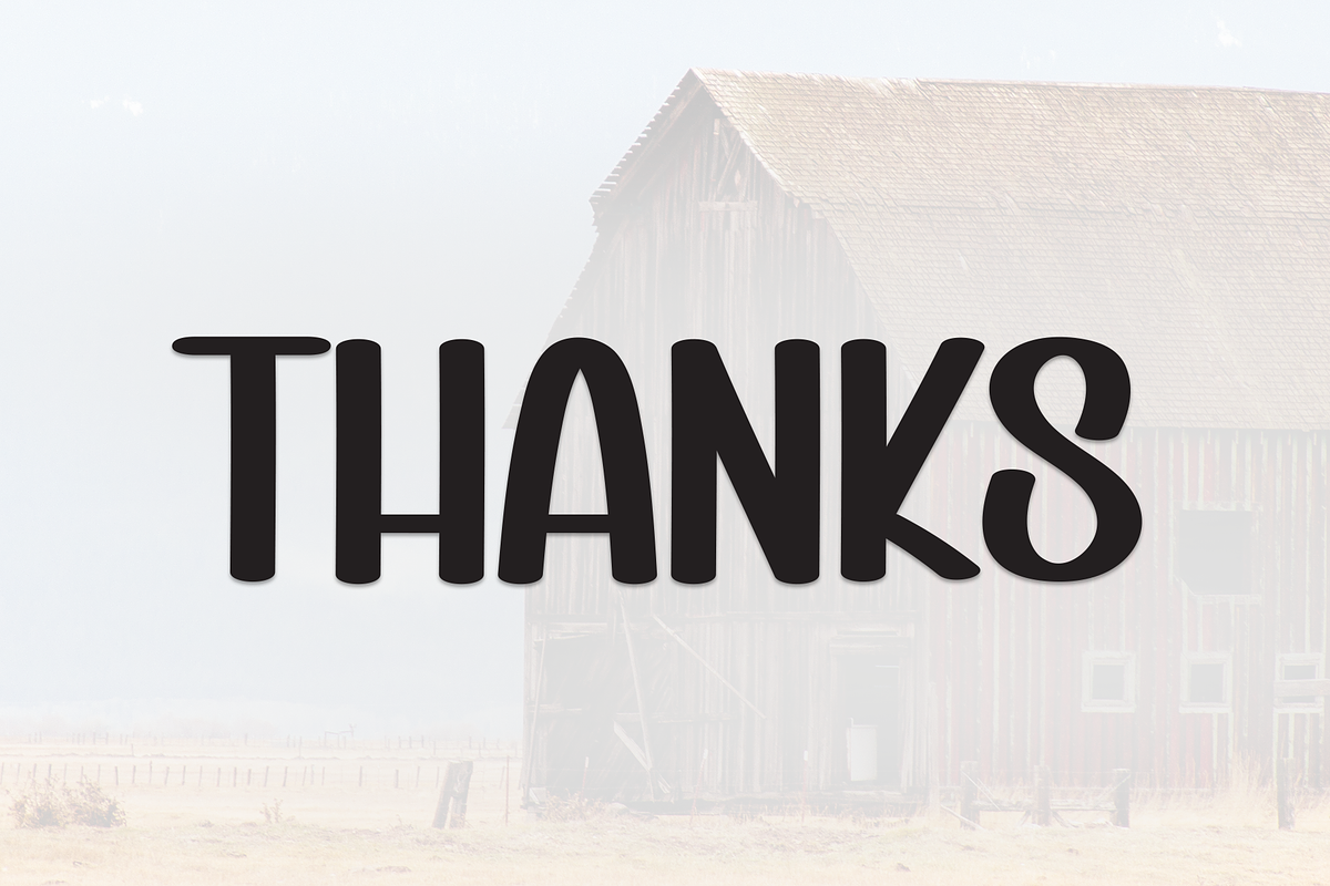 Vintage Farmhouse | Script Font, a Script Font by Scratchones (Photo 8 of 8)