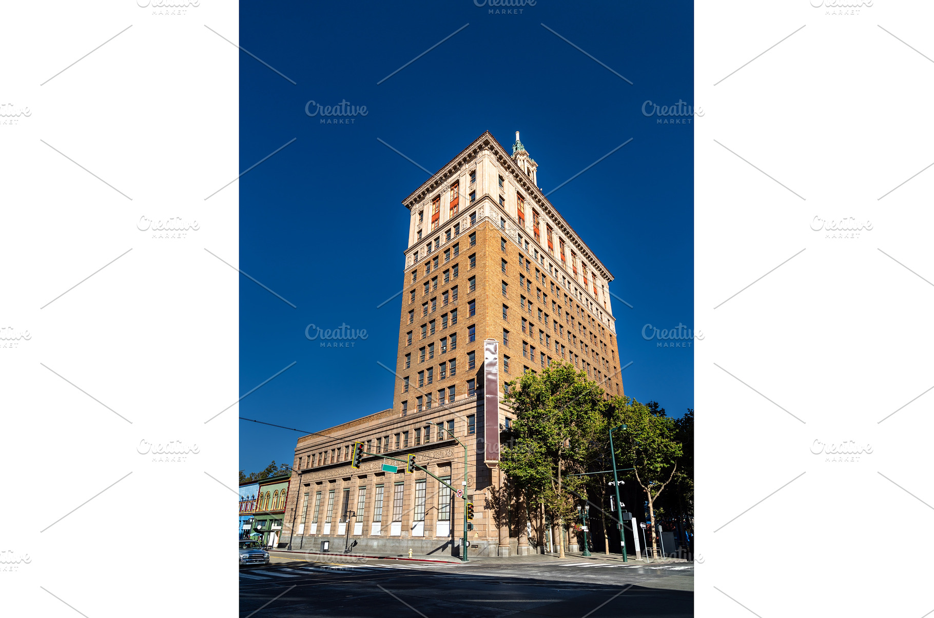 Bank of Italy Historic Skyscraper in, an Architecture Photo by Leonid Andronov