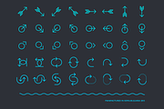 Arrow Icons Set, an Icon by Ema Dimitrova (Thumbnail 4 of 4)