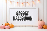 Hocus Pocus Boo Halloween Font, a Handwritten Font by BarcelonaShop (Thumbnail 3 of 9)