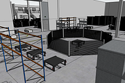 3D Factory Floor Model - Industrial, an Architecture 3D Model by Arthitecture Home (Thumbnail 2 of 3)
