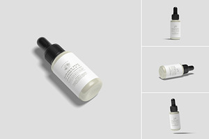 Dropper Bottle Mockup