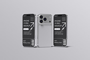 Iphone 17 Pro Mockup, an iPhone Mockup by Afif_studio (Thumbnail 2 of 5)