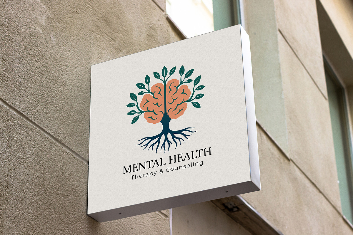 Tree of Life & Brain Logo Collection, a Branding & Logo Template by YUDesignStore (Photo 11 of 14)
