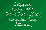 Brigenta Script, a Script Font by Romiecreative (Thumbnail 7 of 8)
