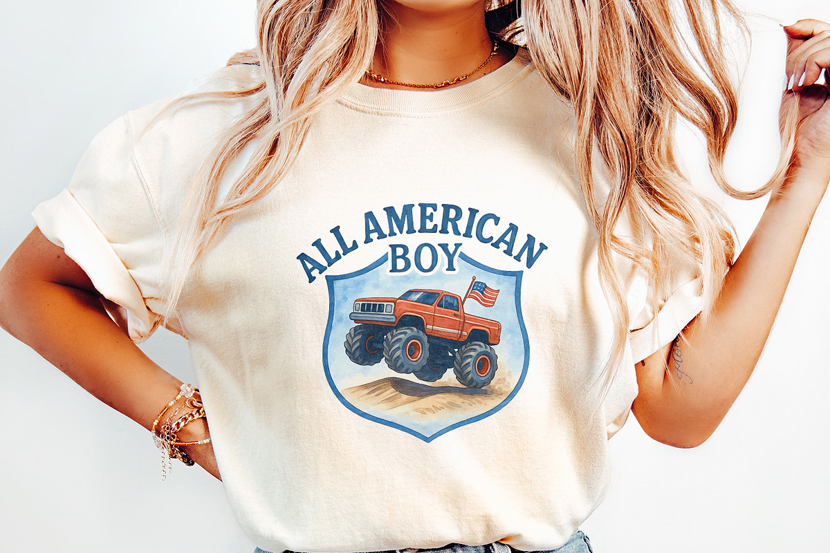 All American Boy PNG, 4th of July, an Illustration by SharpMarketplace (Photo 3 of 9)