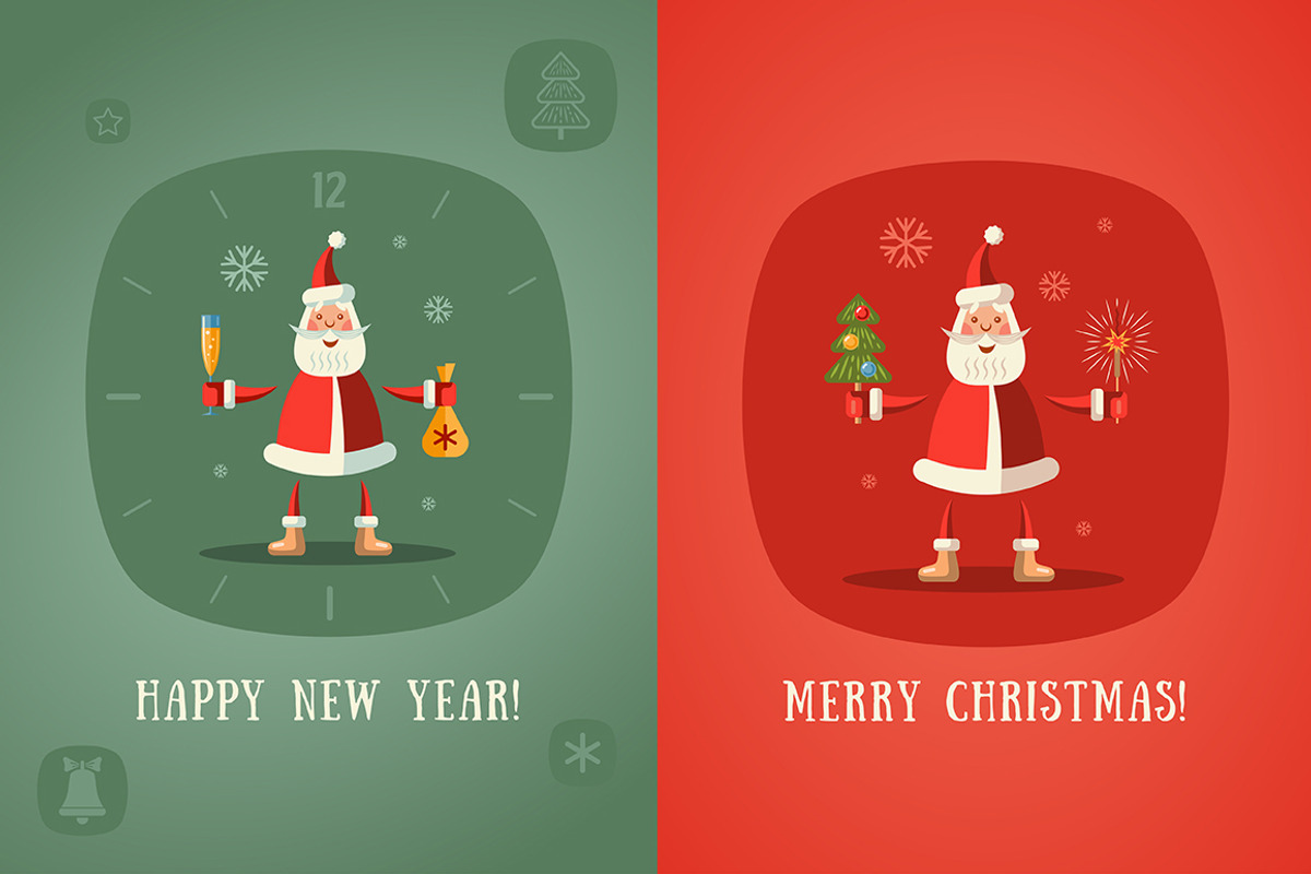 Santa Clauses set, an Object Graphic by valeri_si (Photo 2 of 2)