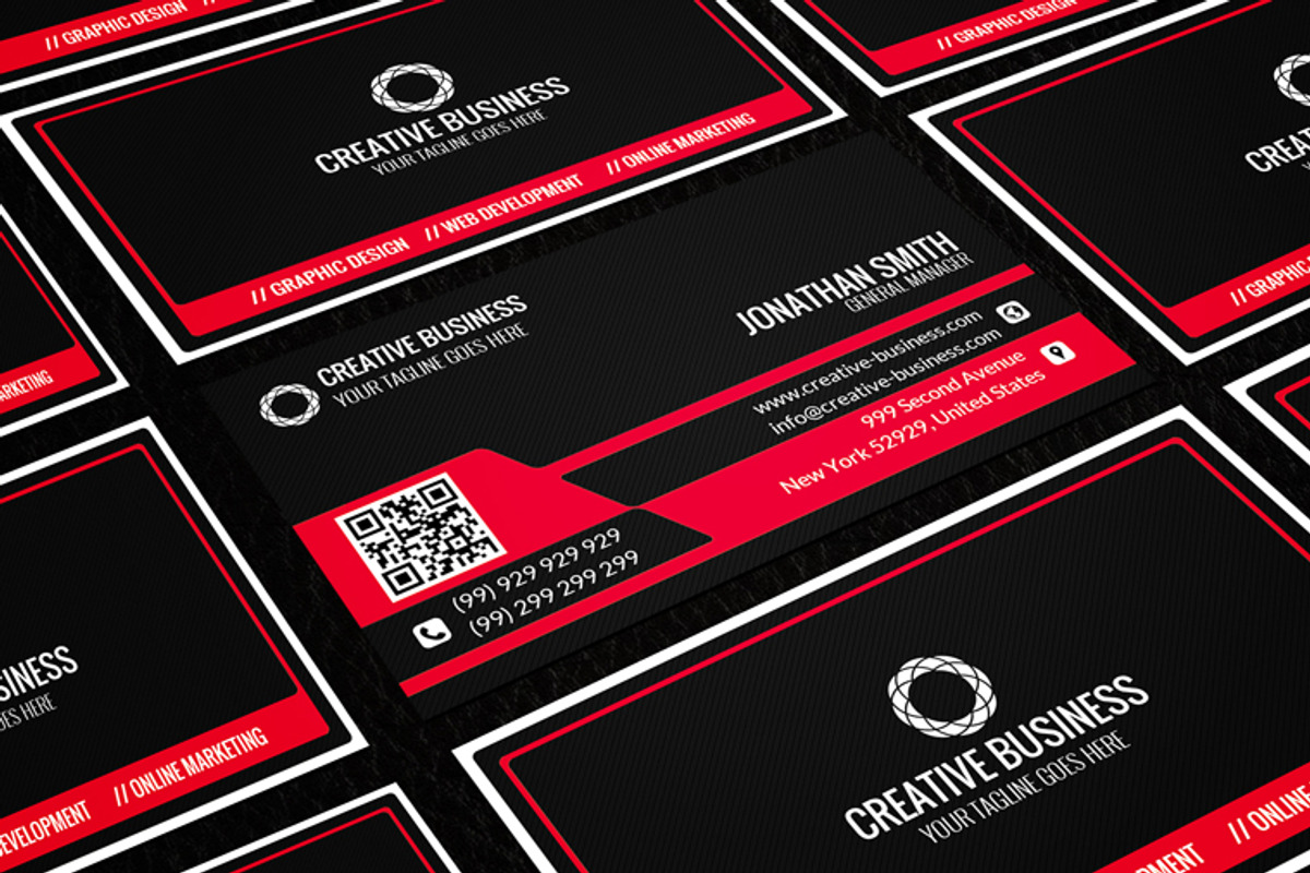 Modern Corporate Business Card CM014, a Business Card Template by annozio (Photo 4 of 4)