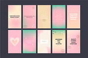 Canva Instagram Gradient Quotes, a Social Media Template by AnnArt (Thumbnail 6 of 10)