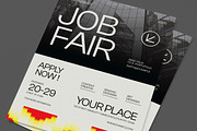 Job Fair Flyer, a Flyer Template by graphicook (Thumbnail 2 of 3)