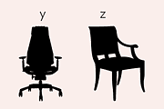 Furniture Dingbats Font, a Symbol Font by Minimalartstudio (Thumbnail 5 of 11)