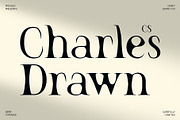 CS Charles Drawn, a Serif Font by Craft Supply Co. (Thumbnail 1 of 8)