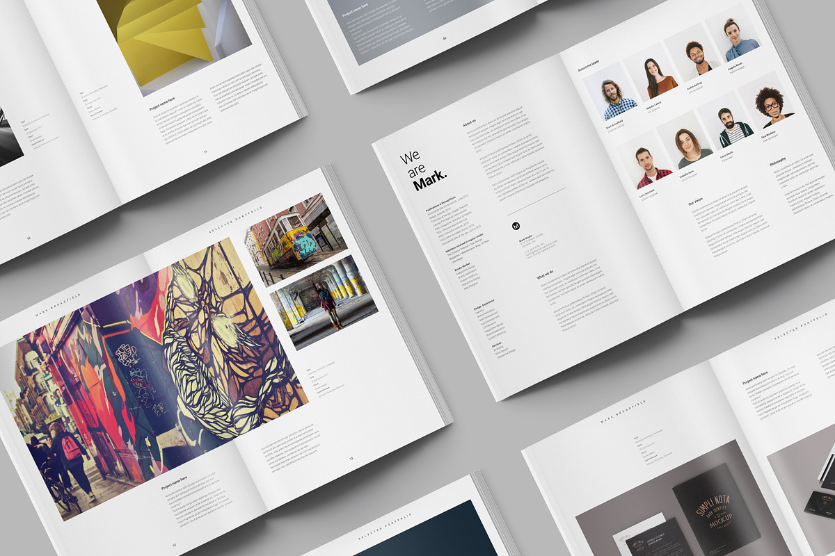 Mark Portfolio, a Brochure Template by Jorge Lima (Photo 3 of 13)