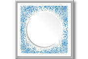 Floral Vector Fine Frame, a Texture Graphic by FineArtStudio (Thumbnail 2 of 3)