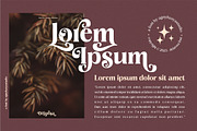 Delarosa - A Decorative Serif, a Serif Font by agnyhasyastudio (Thumbnail 11 of 17)