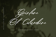 Grinlone Of Columbine Handwritten, a Handwritten Font by UICreative (Thumbnail 1 of 11)