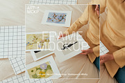 Elegant: Art Print/Poster mockup set, a Merchandise Mockup by MCKP*ME (Thumbnail 6 of 15)