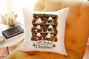 Cute Ghosts Reading for Christmas, a Seasonal Illustration by Sublimation Artist (Thumbnail 9 of 9)