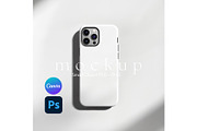 Phone Case Mockup, iPhone Mockup, an iPhone Mockup by EmpaviMockups (Thumbnail 1 of 7)