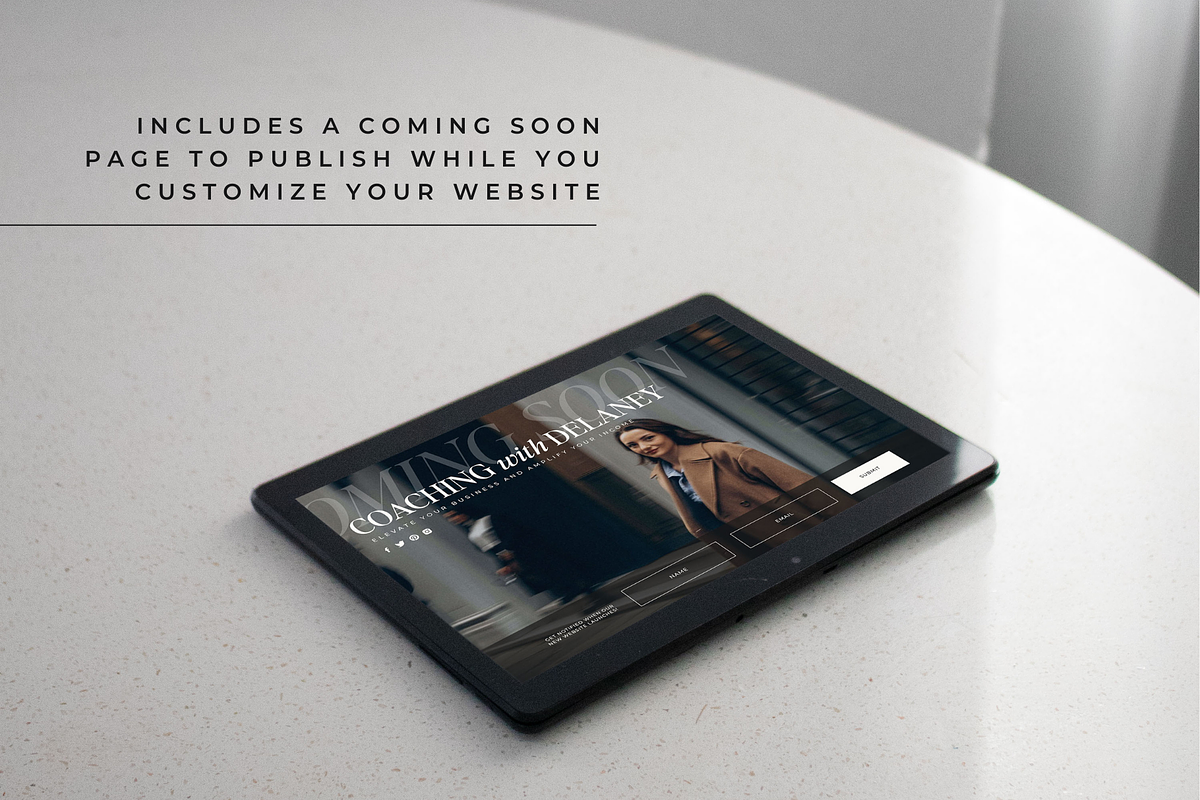 Coaching Showit Website Template, a Landing Page Template by Blush Created (Photo 10 of 12)