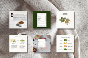 Nutrition Template Canva