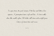 Lettresa Handwritten Typeface, a Script Font by RT Studio (Thumbnail 7 of 11)
