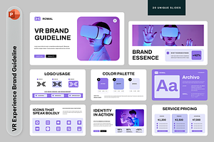 VR Experience Brand Guideline