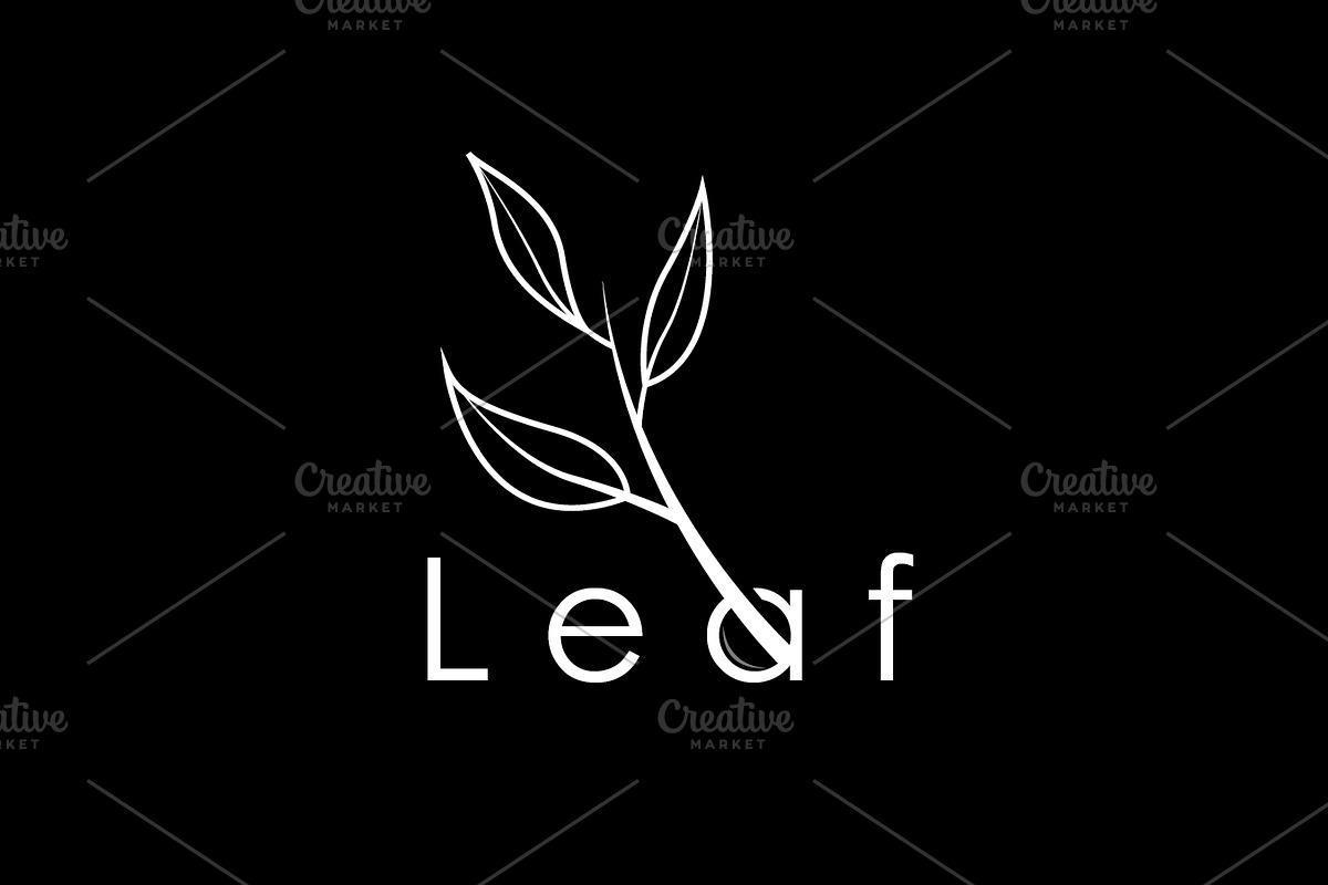 Modern Organic Leaf Logo Symbol, a Branding & Logo Template by Maylianaw28 (Photo 2 of 2)