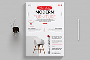 Furniture Company Poster Template, a Poster Template by MightyDesign (Thumbnail 1 of 8)