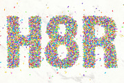Confetti Type, an Object Graphic by Design Assets (Thumbnail 5 of 8)