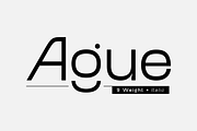 Ague, a Sans Serif Font by Zafiratype (Thumbnail 1 of 14)