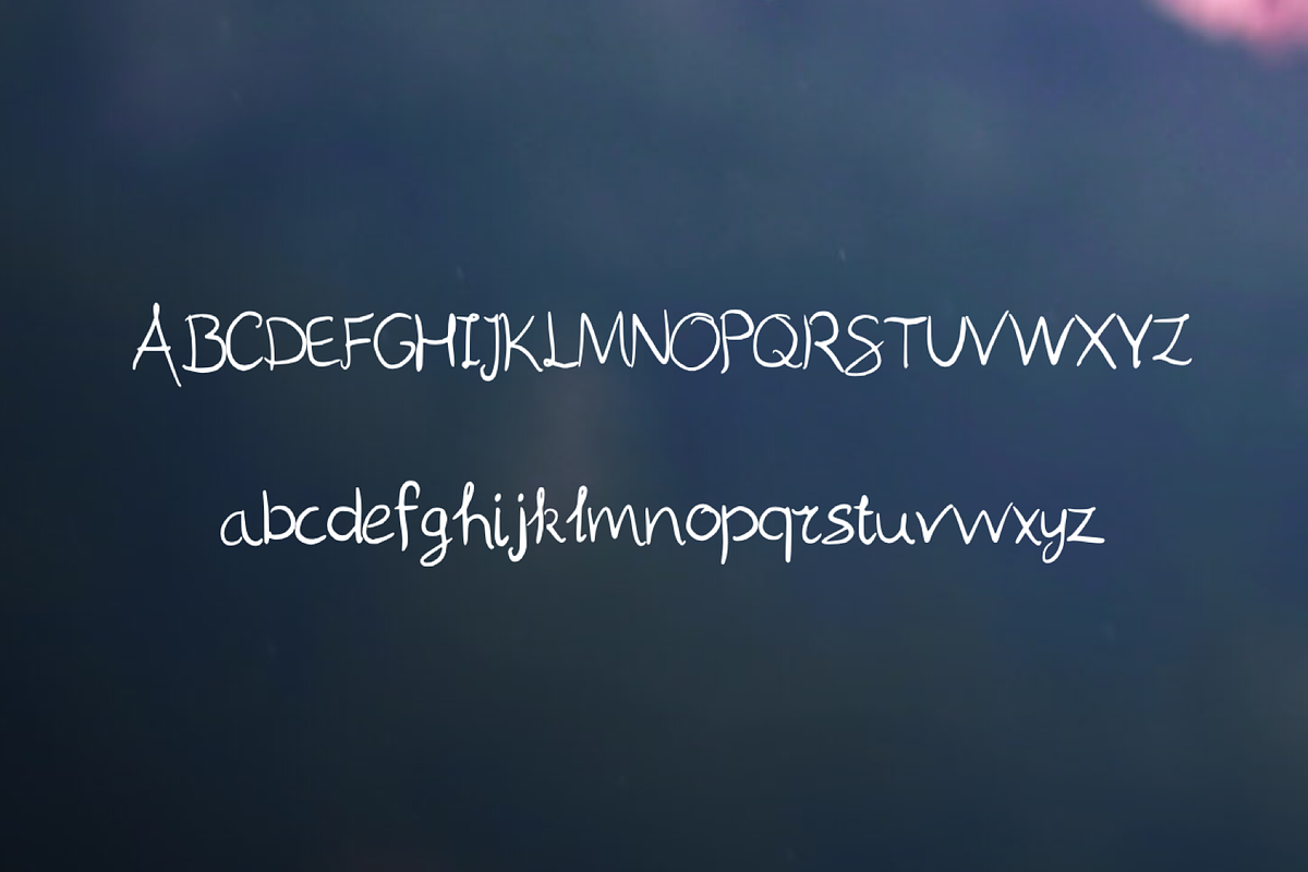 Poffertje Handwritten Script Font preview 2
