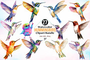 Cute Dabbing Hummingbird Sublimation, an Illustration by Canvas Craft (Thumbnail 1 of 3)