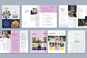 Youth Camp Brochure Template, a Brochure Template by DesignerCandies (Thumbnail 2 of 5)