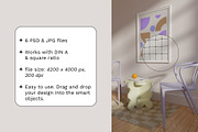 Frame Mockup Bundle KAIA, a Print Template by Bonumo (Thumbnail 2 of 15)