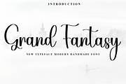 Grand Fantasy, a Handwritten Font by InermediaSTUDIO (Thumbnail 1 of 8)